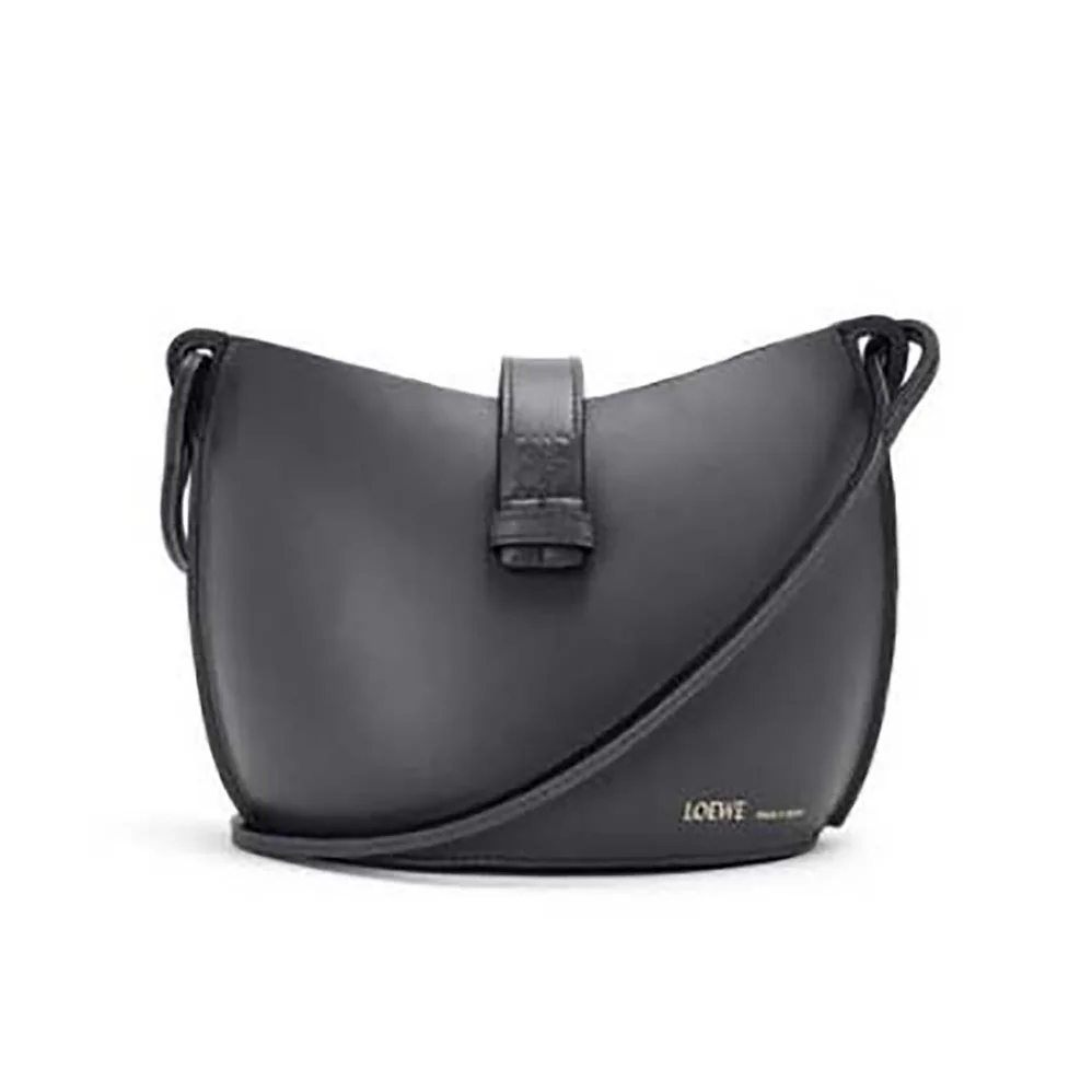 Loewe Moulded Bucket Bag in Calfskin for Women in Black