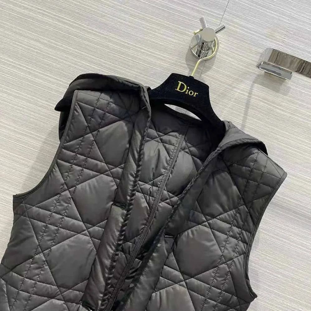 Dior 2-in-1 Jacket Black and White Check'n'Dior Wool for Women Dior 2-in-1 Jacket Black and White Check'n'Dior Wool for Women