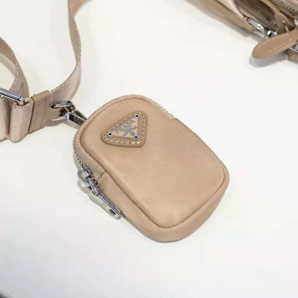 Prada Nylon Re-Edition 2000 Shoulder Bag for Women in Pink