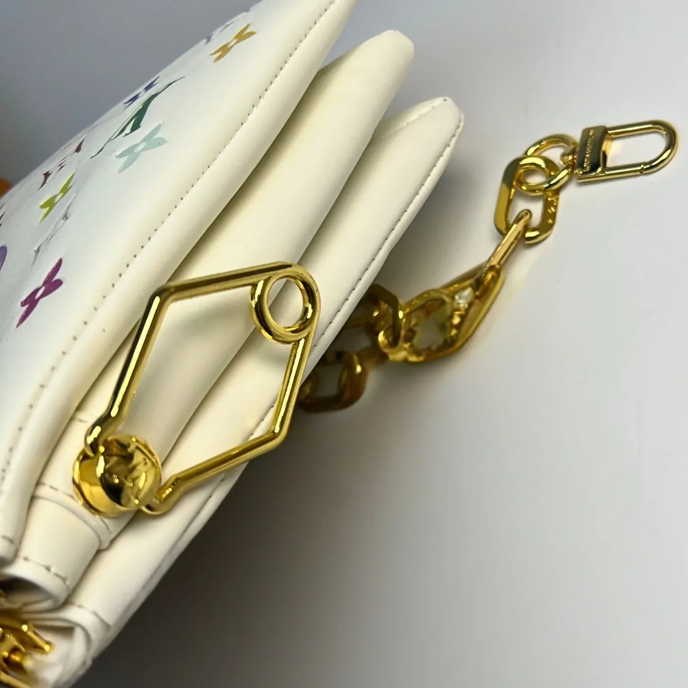 Louis Vuitton LV x TM Coussin PM Shoulder Bag in Multicolored Gold Hardware