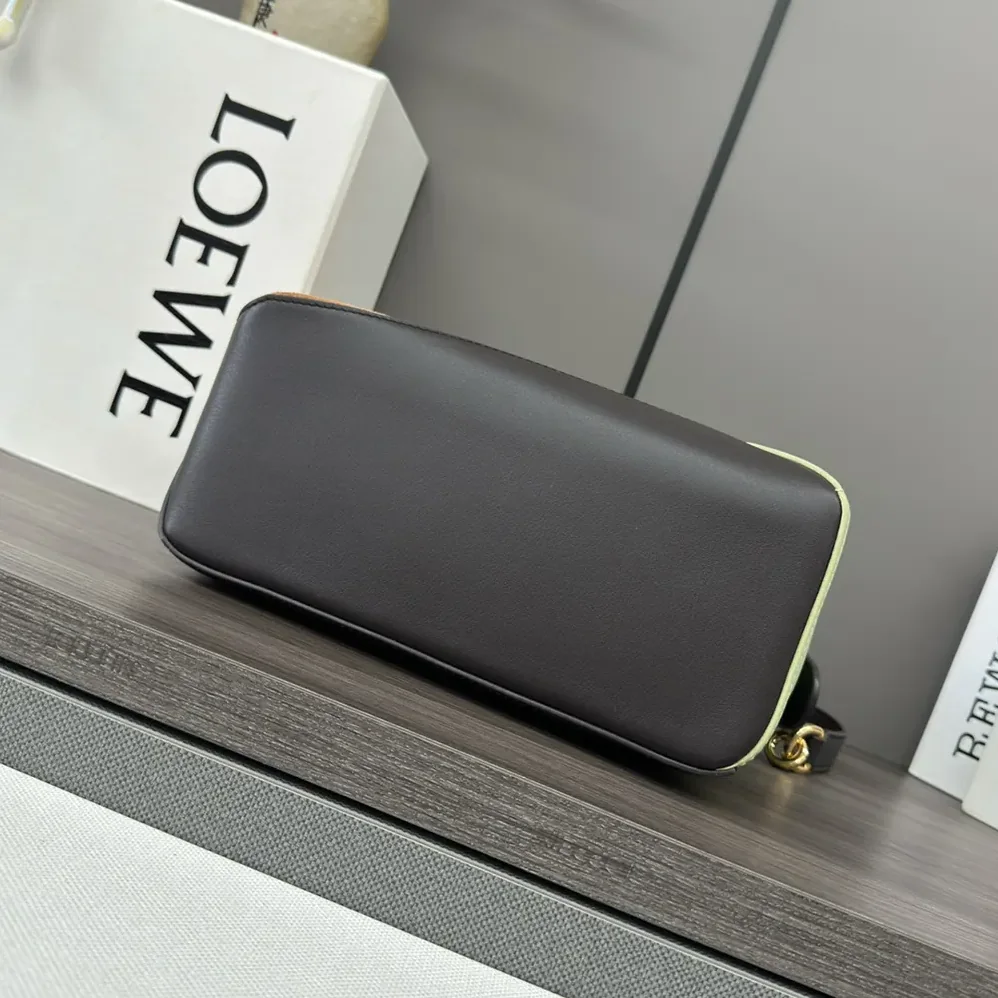 Loewe Small Puzzle Bag in Classic Calfskin and Suede for Unisex
