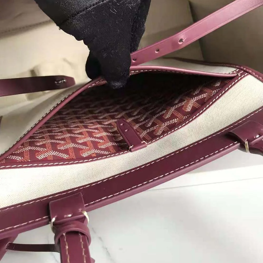 Goyard Bellechasse Biaude PM Bag for Women in Maroon Goyard Bellechasse Biaude PM Bag for Women in Maroon
