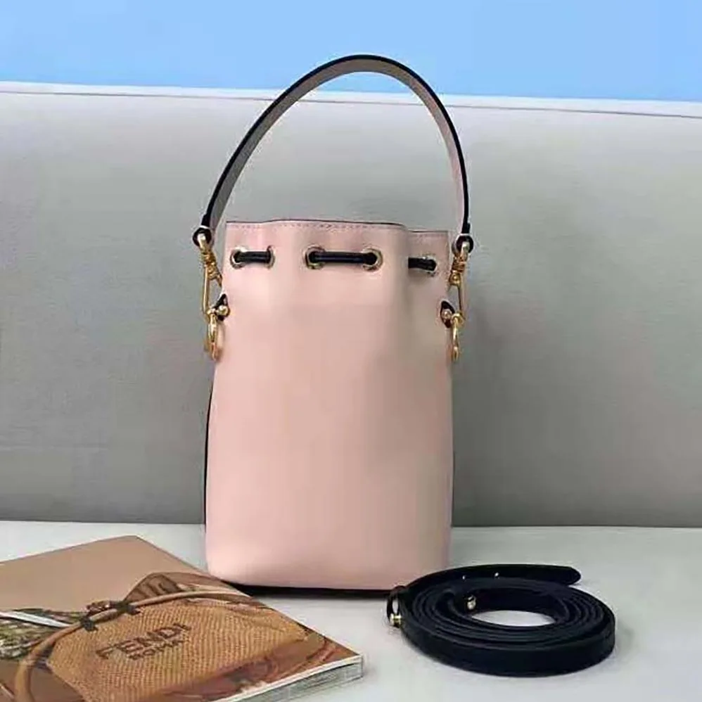 Fendi Mon Tresor Pink Leather Mini Bag for Women