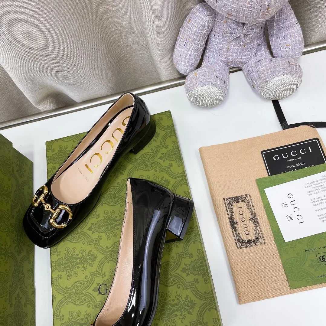 Gucci Ballet Flat With Horsebit Red for Women