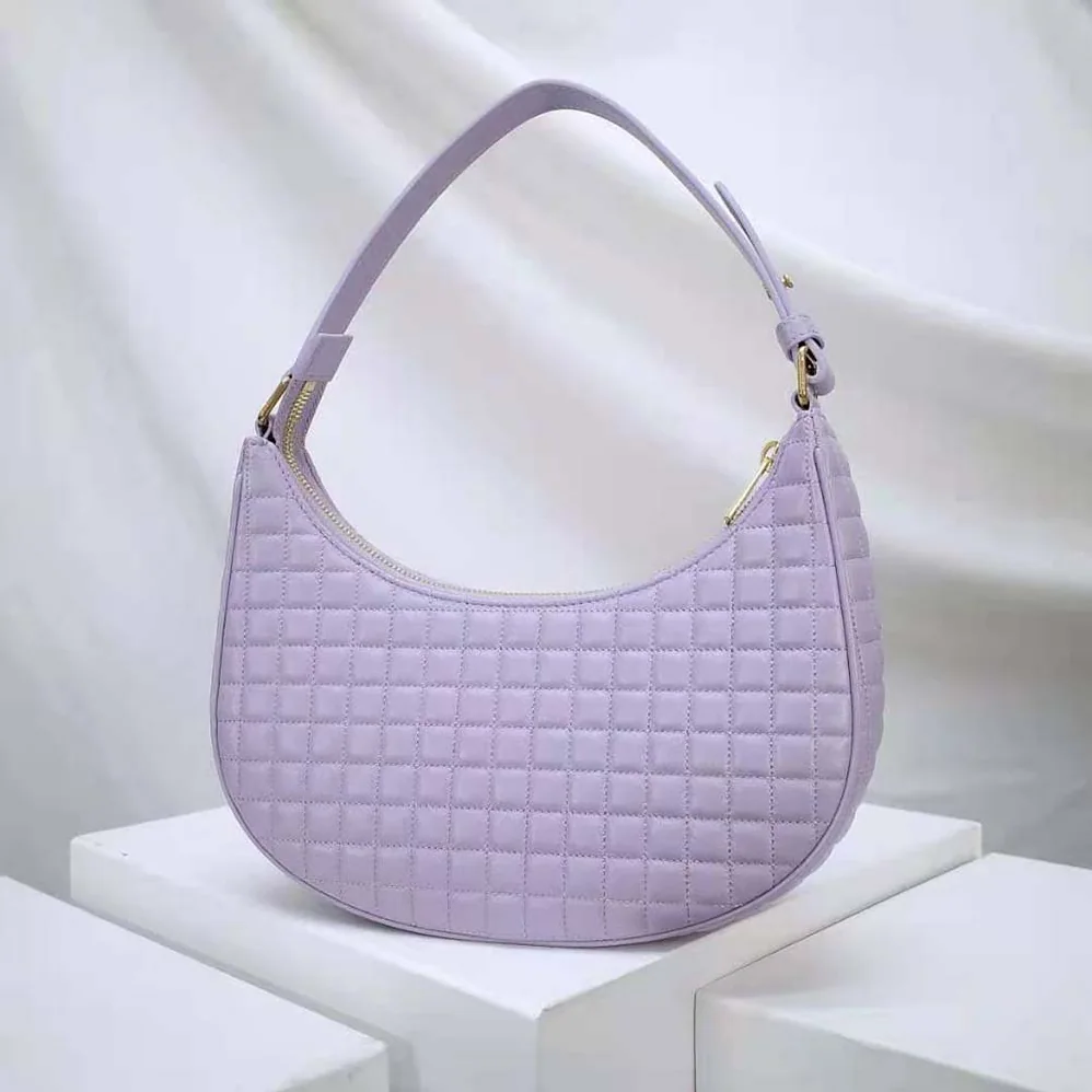 Celine Ava Bag in Quilted Lambskin for Women in Purple Celine Ava Bag in Quilted Lambskin for Women in Purple