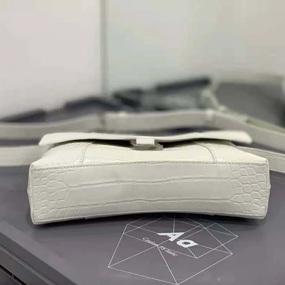 Balenciaga Downtown XS Shoulder Bag in White for Women Balenciaga Downtown XS Shoulder Bag in White for Women