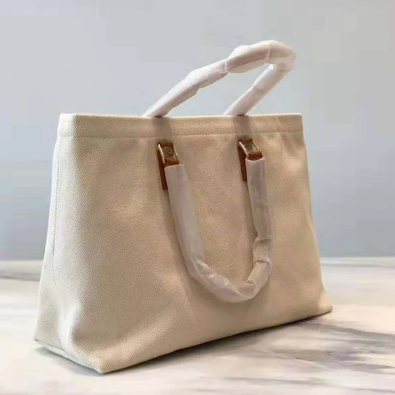 Celine Horizontal Cabas Celine in Canvas with Print for Women in White