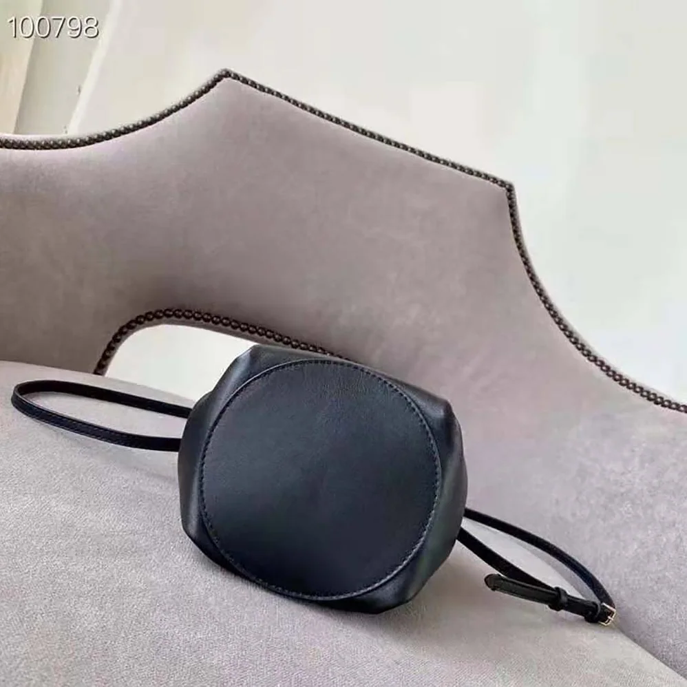 Burberry Monogram Motif Leather Bucket Bag for Women in Black Burberry Monogram Motif Leather Bucket Bag for Women in Black