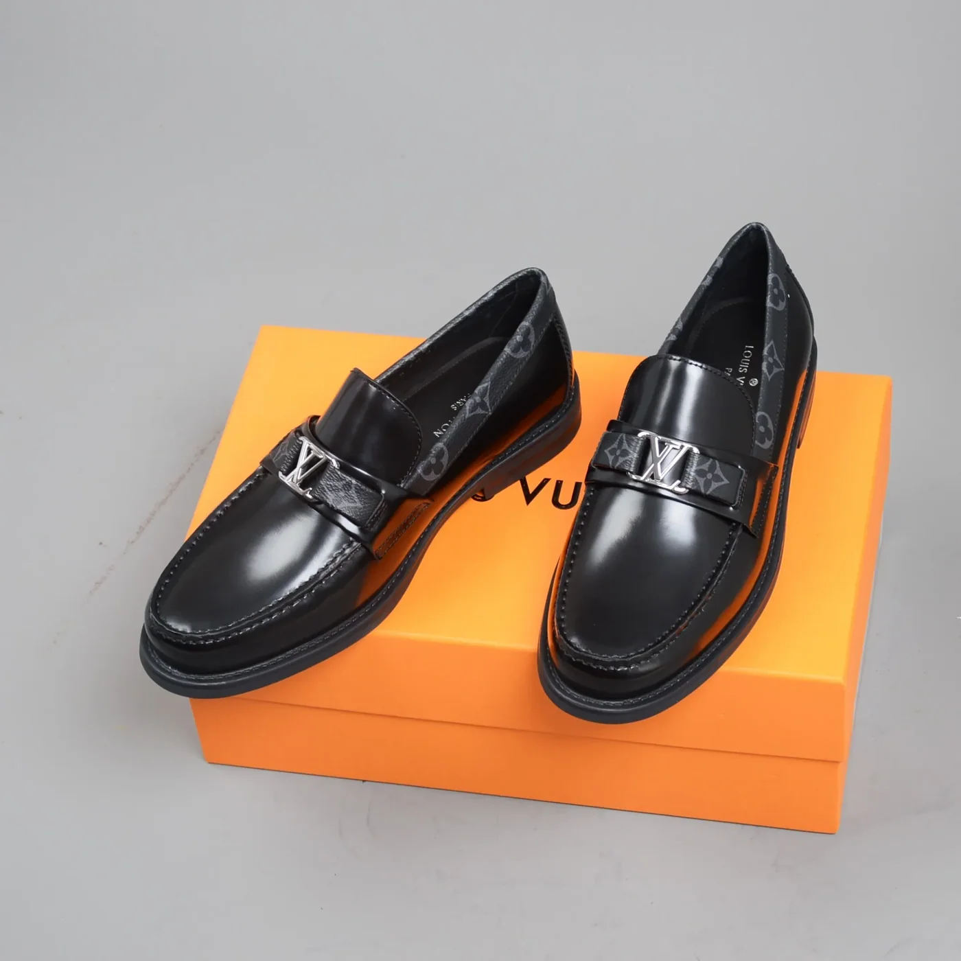 Louis Vuitton Monte Carlo Mocassin Monogram Canvas Black Louis Vuitton Monte Carlo Mocassin Monogram Canvas Black