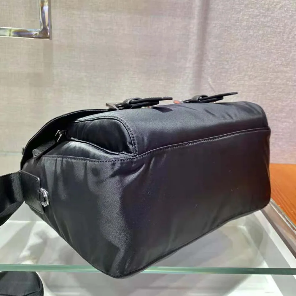 Prada Re-Nylon Shoulder Bag for Women in Black