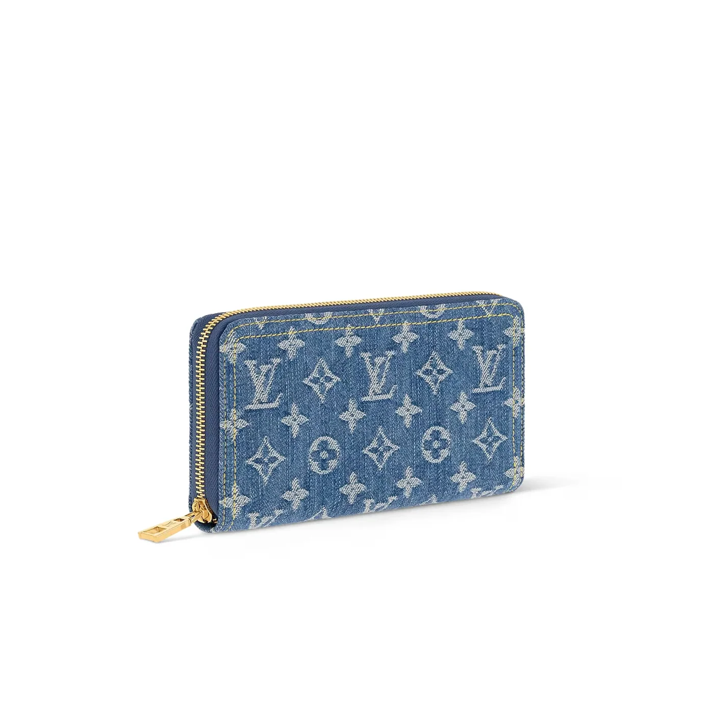 Louis Vuitton Zippy Wallet Blue 7.7 Inches/ Louis Vuitton Zippy Wallet Blue 7.7 Inches/
