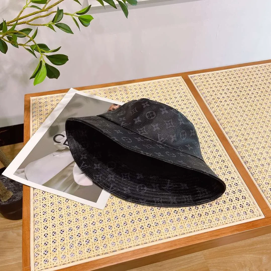 Louis Vuitton Monogram Bucket Hat Black Louis Vuitton Monogram Bucket Hat Black