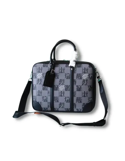 Sirius Briefcase Damier Gray / Sirius Briefcase Damier Gray /