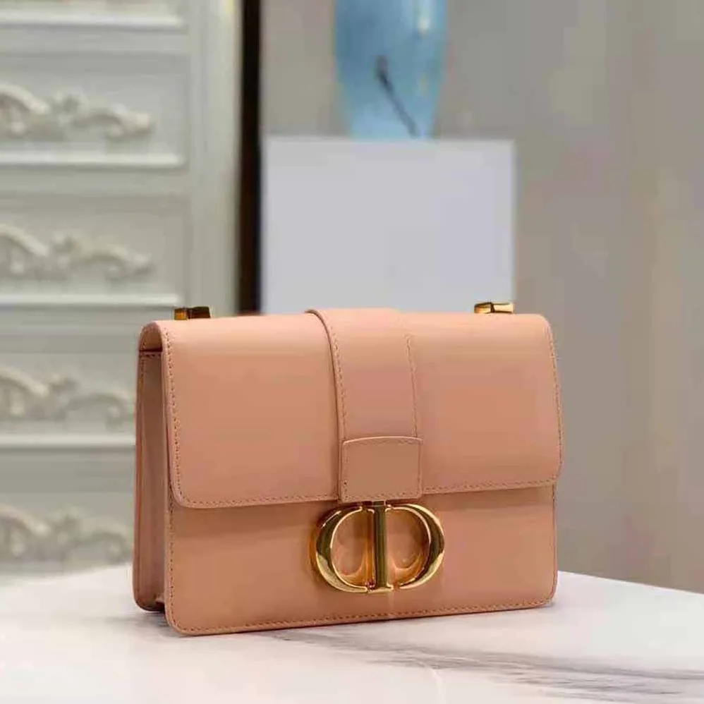 Dior 30 Montaigne Bag Des Vents Box Calfskin for Women in Pink Dior 30 Montaigne Bag Des Vents Box Calfskin for Women in Pink
