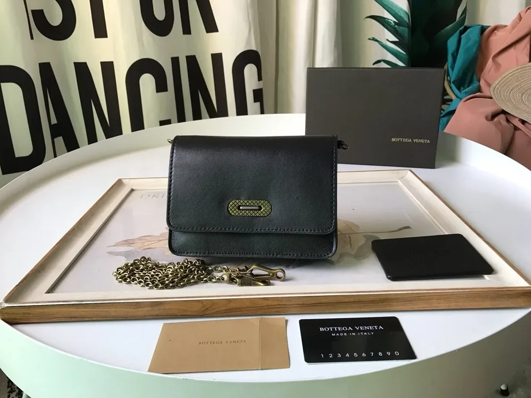 Bottega Veneta Crossbody Black