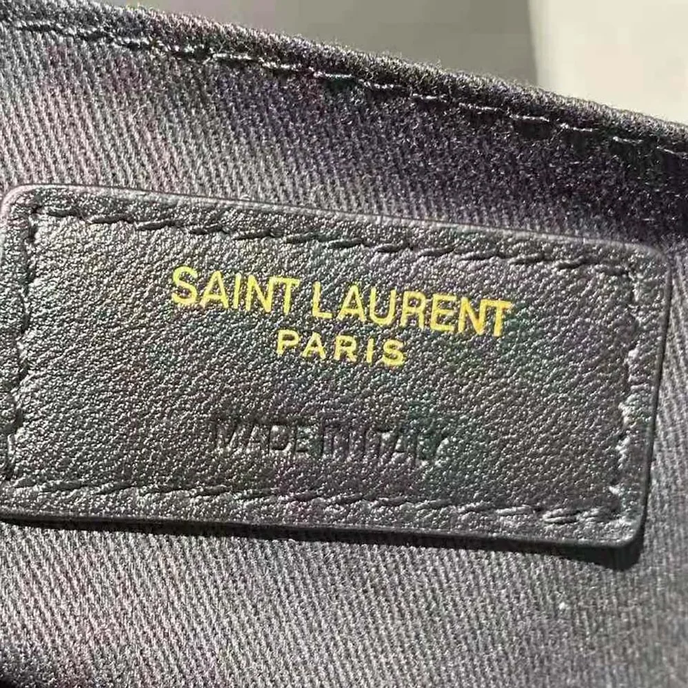 Saint Laurent YSL Monogram Tablet Pouch in Matelasse Leather for Women Saint Laurent YSL Monogram Tablet Pouch in Matelasse Leather for Women