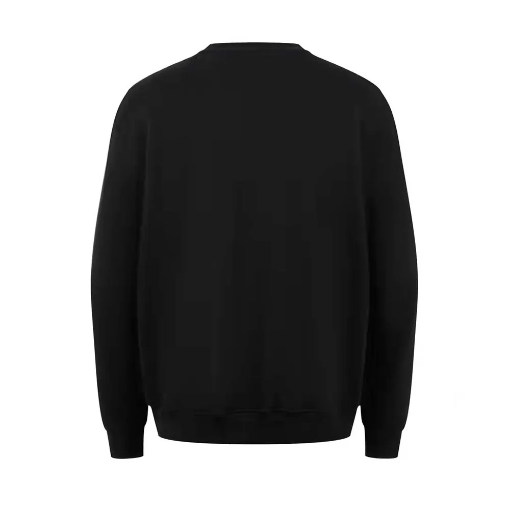 Fendi Black Jersey Sweatshirt-FY0178AQJ9F0QA1 for Men