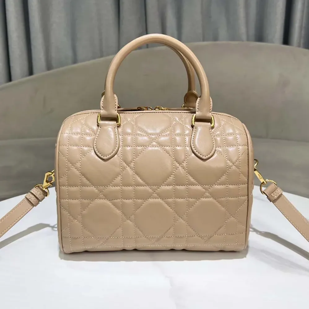 Dior Groove 25 Bag Biscuit Macrocannage Calfskin for Women Dior Groove 25 Bag Biscuit Macrocannage Calfskin for Women