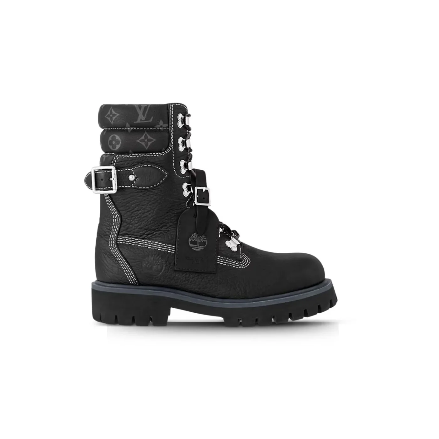Louis Vuitton LV x Timberland Ranger Boots Black 1AD79L