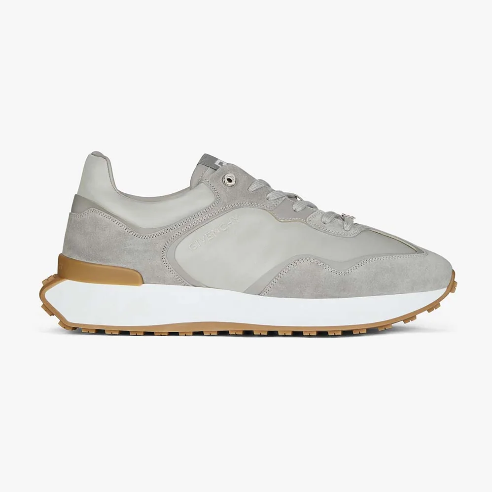 Givenchy Giv Runner Sneakers in Suede Leather and Nylon for Men Givenchy Giv Runner Sneakers in Suede Leather and Nylon for Men
