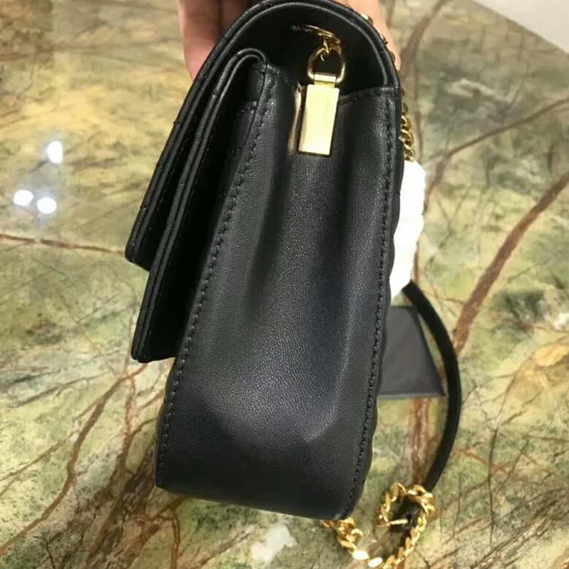 Saint Laurent YSL Sulpice Small in Matelasse Leather for Women in Black Saint Laurent YSL Sulpice Small in Matelasse Leather for Women in Black