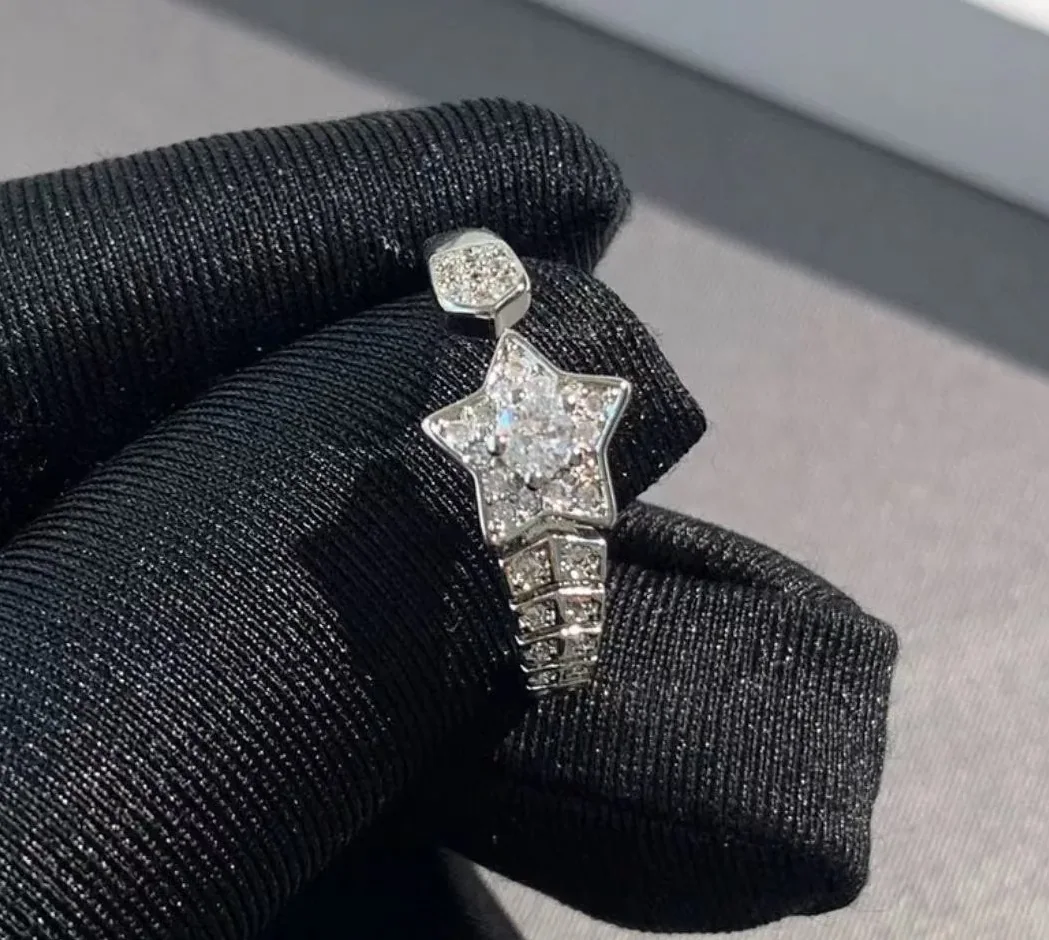 Chanel Coco Rings Silver