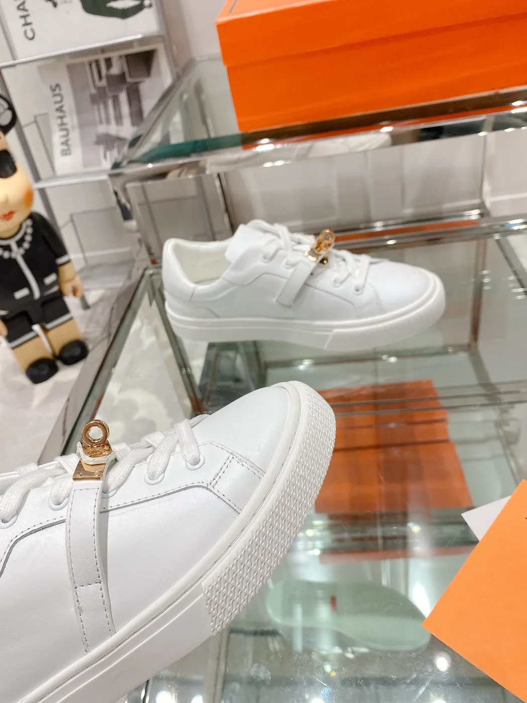 Hermes Day Sneaker White Hermes Day Sneaker White