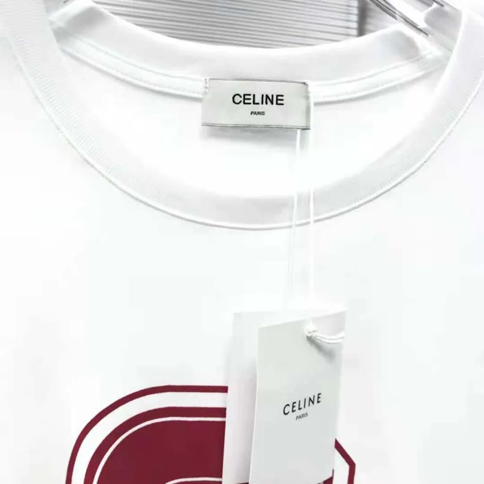 Celine C Cotton Jersey Tank Top for Men in White Celine C Cotton Jersey Tank Top for Men in White