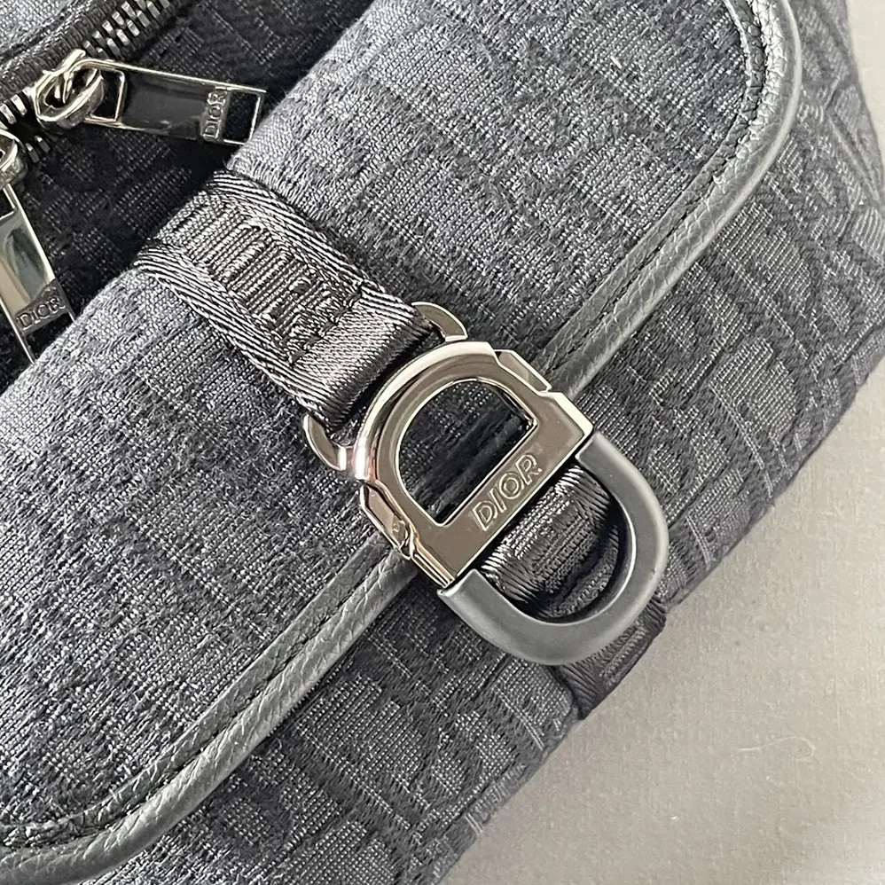 Dior Dior 8 Belt Bag Black Dior Oblique Jacquard for Men