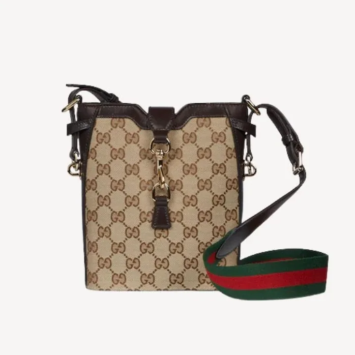 Gucci Original GG Small Bucket Bag Beige / Gucci Original GG Small Bucket Bag Beige /
