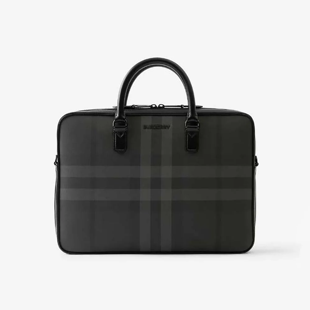 Burberry Slim Ainsworth Briefcase for Men in Gray Burberry Slim Ainsworth Briefcase for Men in Gray