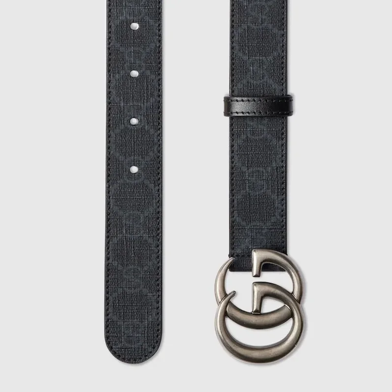 Gucci GG Marmont Thin Belt Black Gucci GG Marmont Thin Belt Black