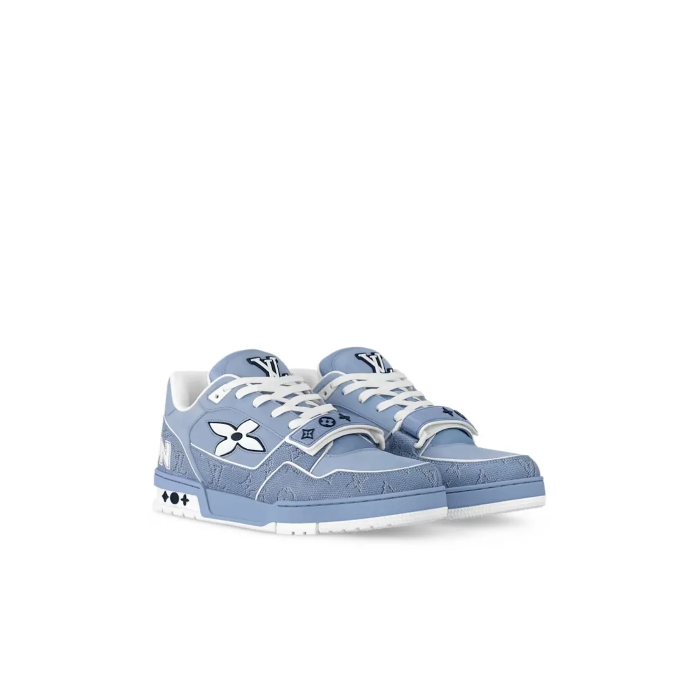 Louis Vuitton Trainer Sneaker Blue - 1AHTV5 Louis Vuitton Trainer Sneaker Blue - 1AHTV5