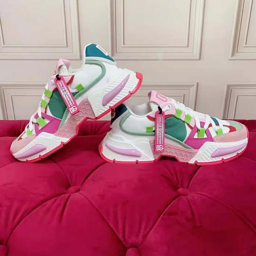 Dolce Gabbana D&G Mixed for Women in Material Airmaster Sneakers