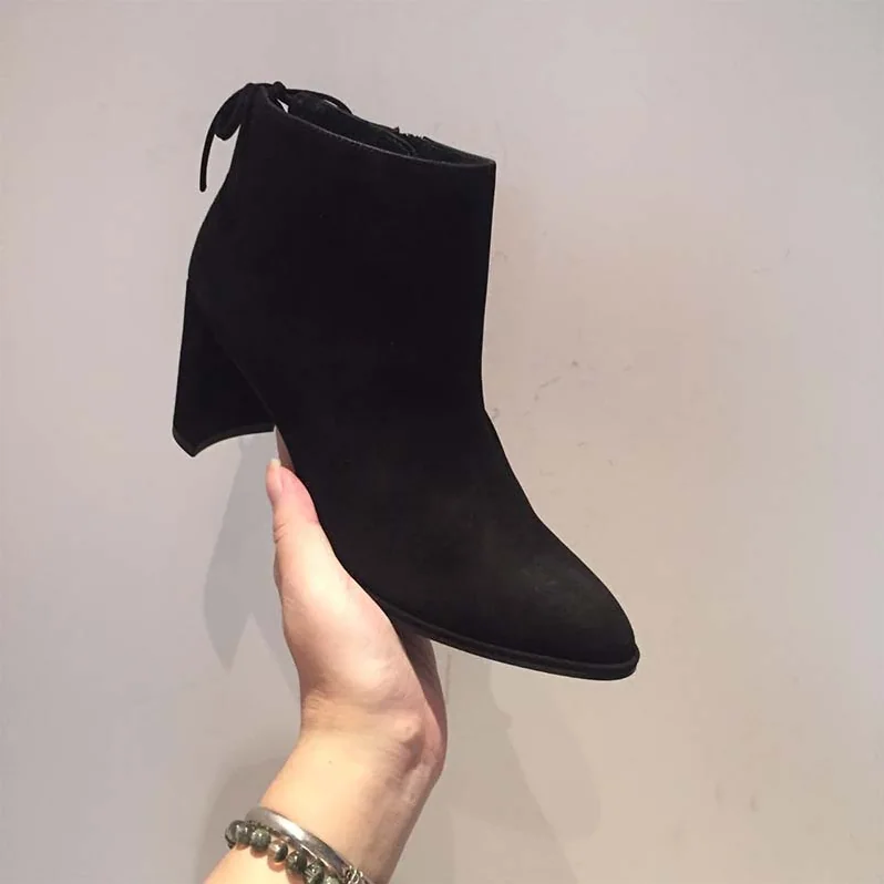 Stuart Weitzman Shoes The Lofty Bootie 80mm Heel for Women in Black