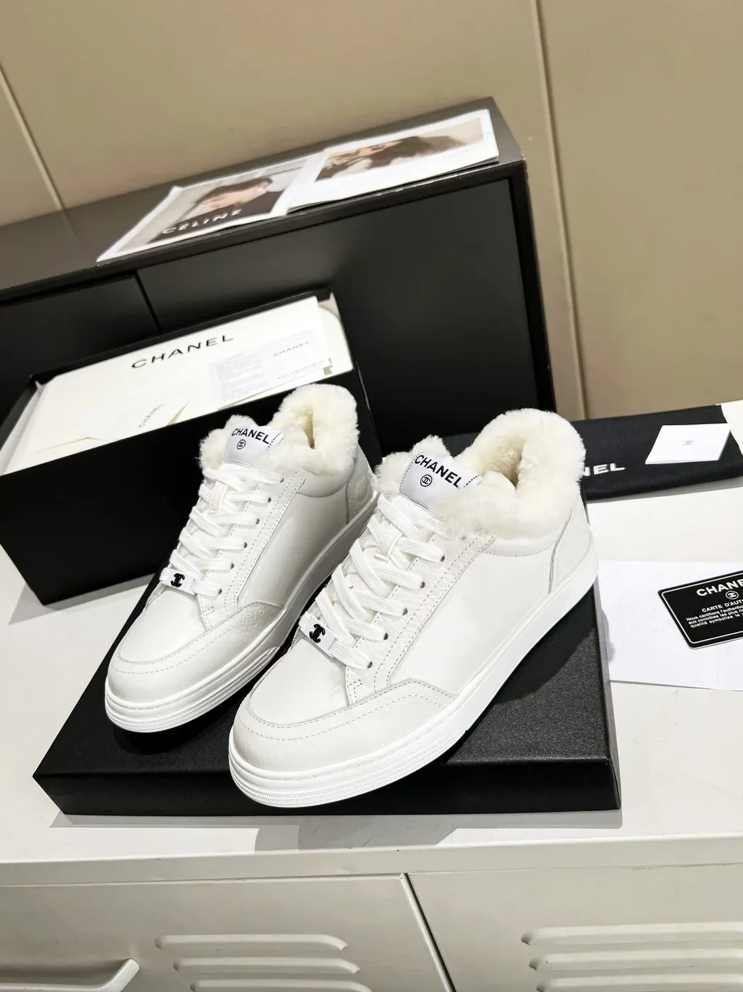 Chanel Sneakers White Chanel Sneakers White