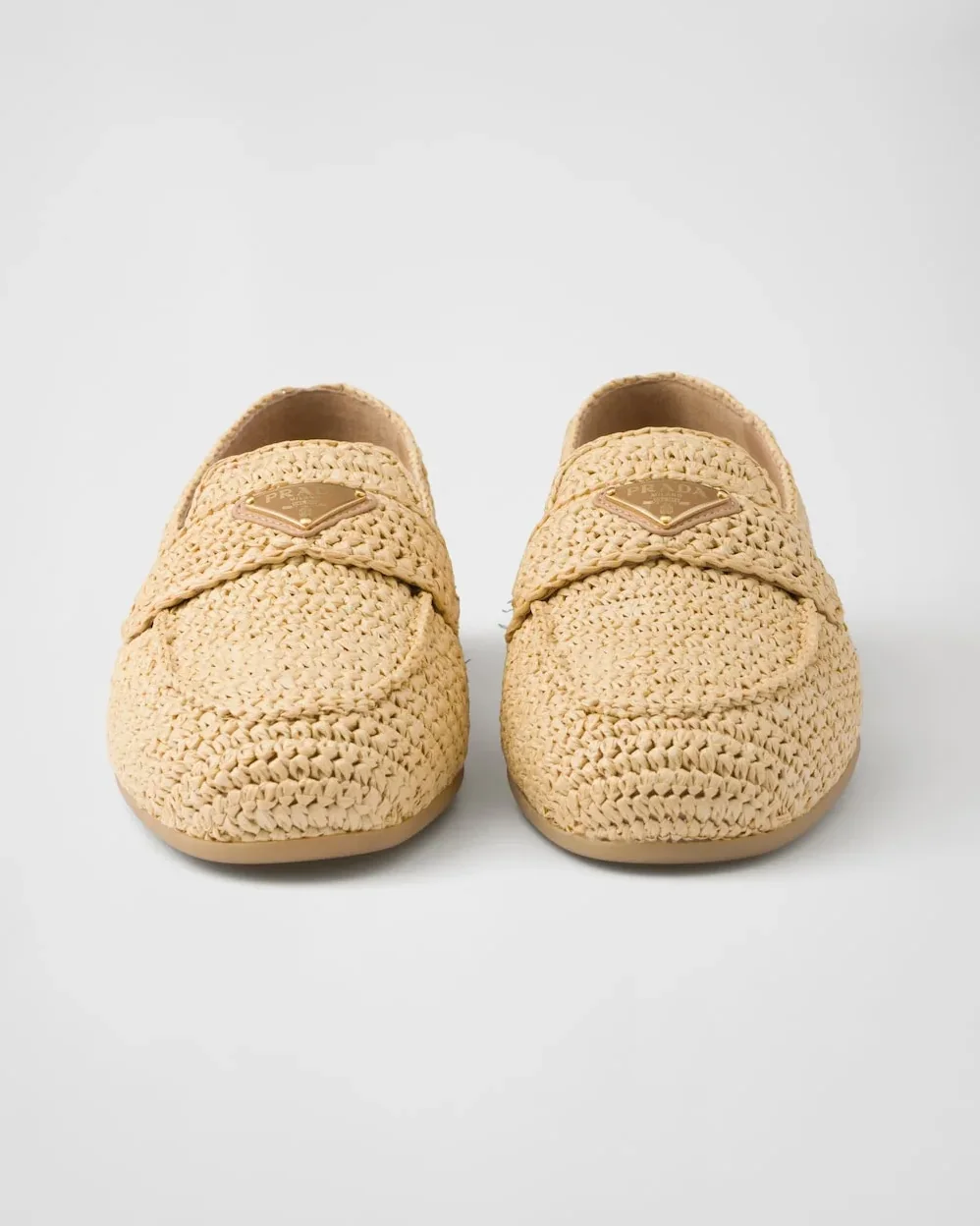 Prada Crochet Loafers Beige 1D437N_2C2T_F0018_F_005