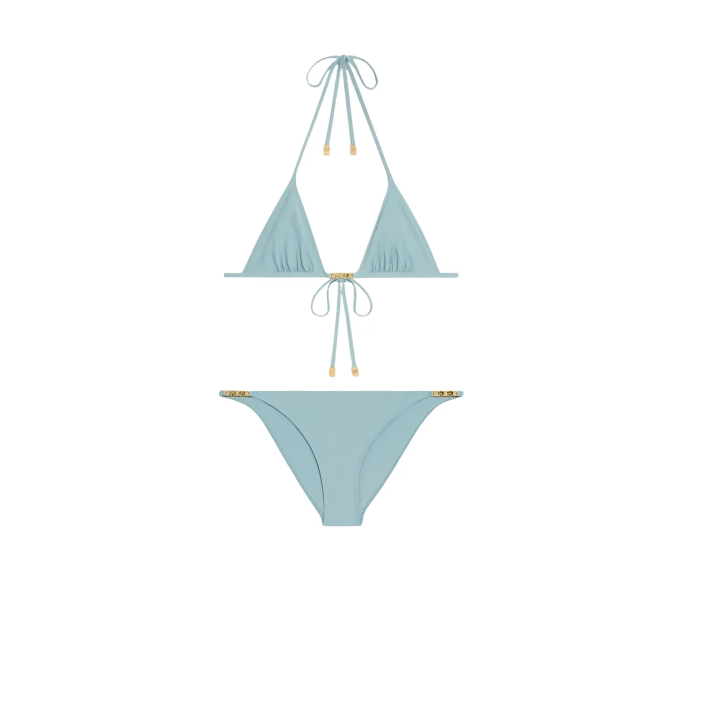 Celine Triomphe Triangle Bikini Mineral Blue Celine Triomphe Triangle Bikini Mineral Blue