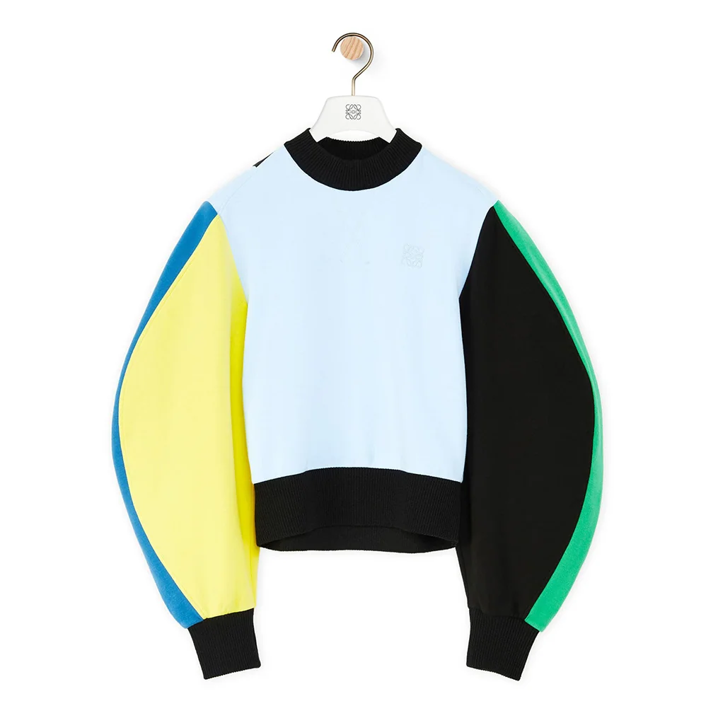 Loewe Circular Sleeve Sweatshirt in Cotton for Women