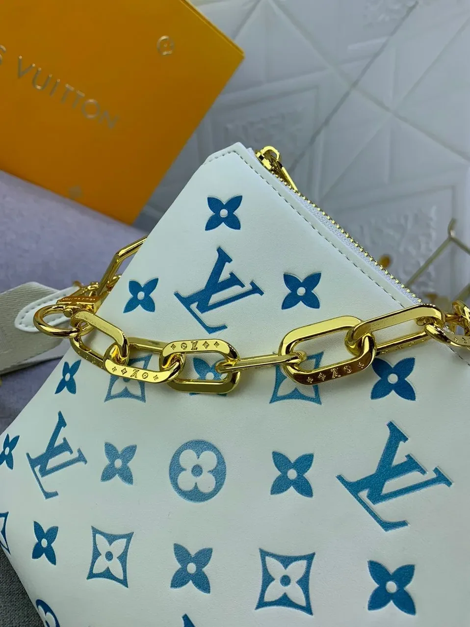 Louis Vuitton Coussin PM Bag Blue / Louis Vuitton Coussin PM Bag Blue /