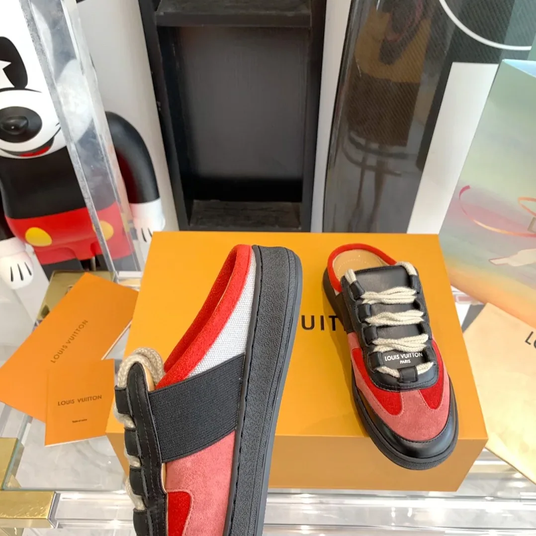 Louis Vuitton Lous Sneaker Monogram Canvas Red Louis Vuitton Lous Sneaker Monogram Canvas Red