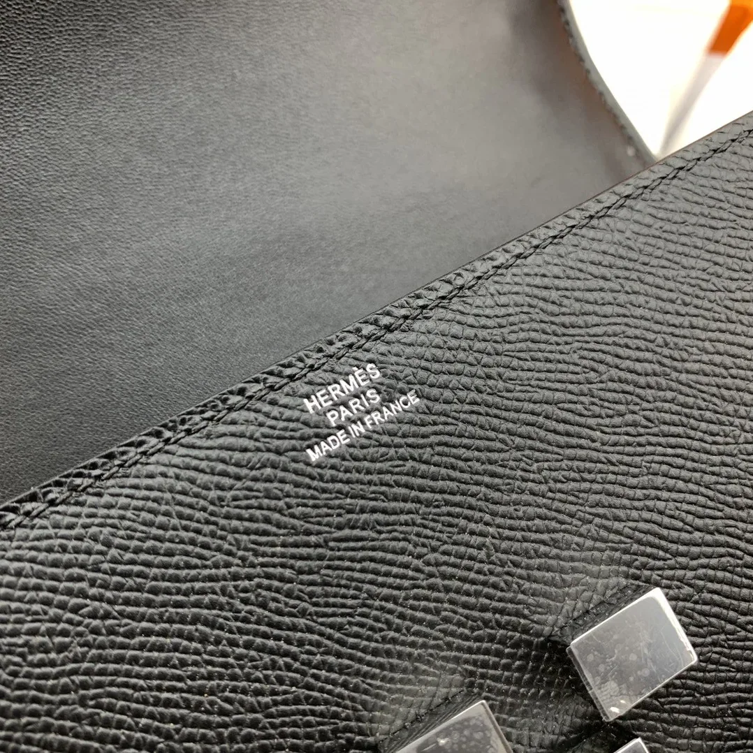 Hermes Mosaique 17 Black, Silver Toned Hardware Bag Hermes Mosaique 17 Black, Silver Toned Hardware Bag
