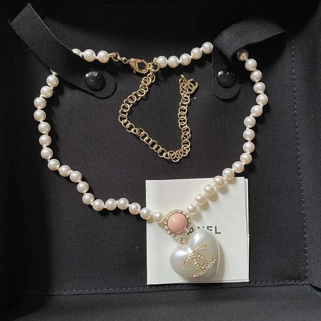Chanel Love Necklace Black Chanel Love Necklace Black