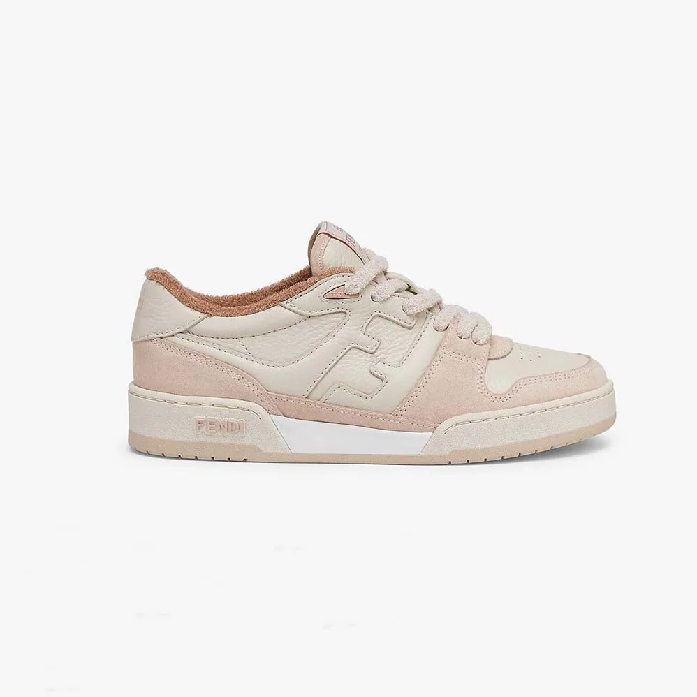 Fendi Match Low for Unisex in Tops in Pink Suede