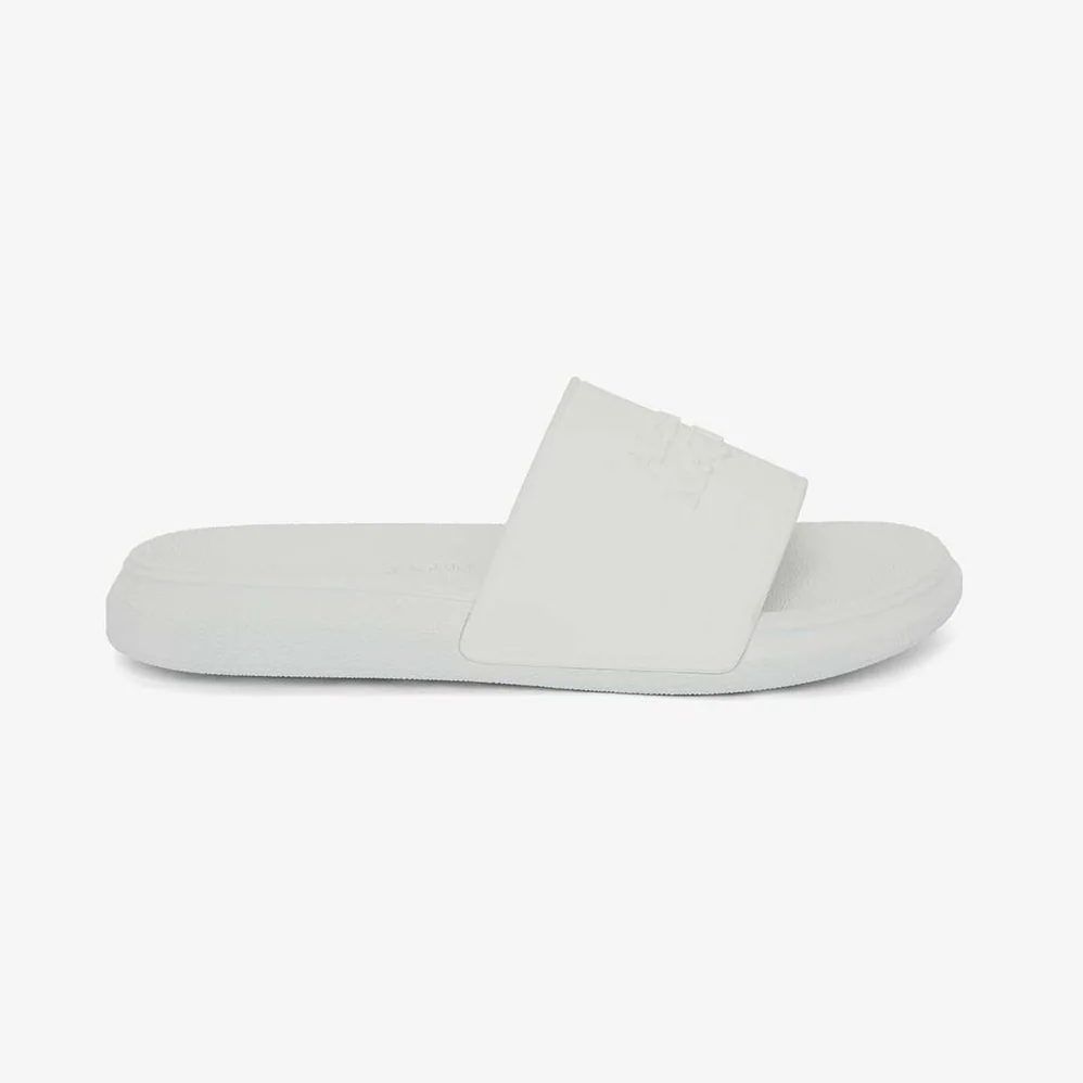 Alexander Mcqueen Pool Slide in White Mix for Unisex Alexander Mcqueen Pool Slide in White Mix for Unisex
