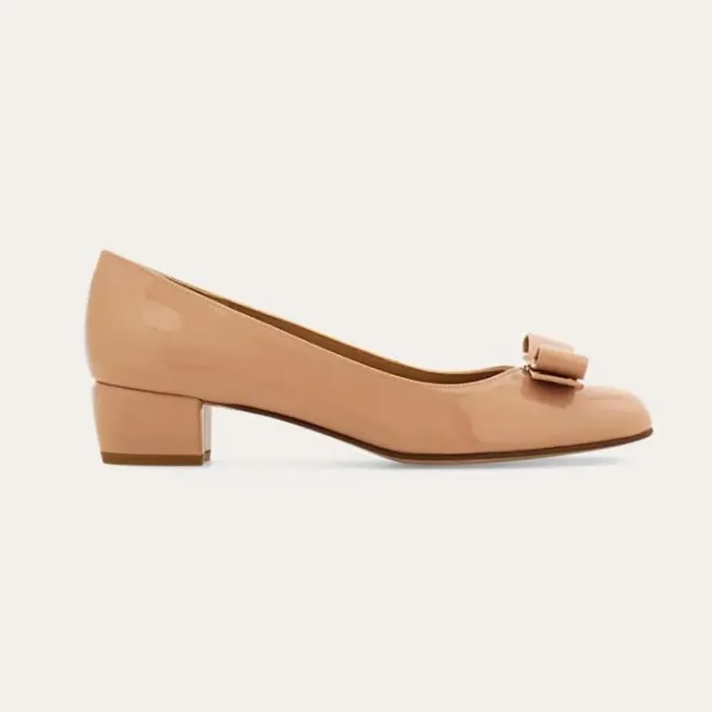 Salvatore Ferragamo Vara Pump for Women in Sandy
