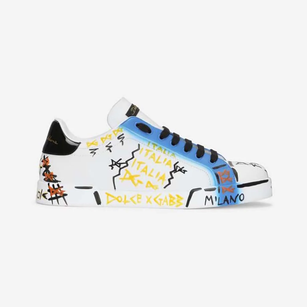 Dolce Gabbana D&G Limited Edition Portofino Sneakers for Unisex in Blue