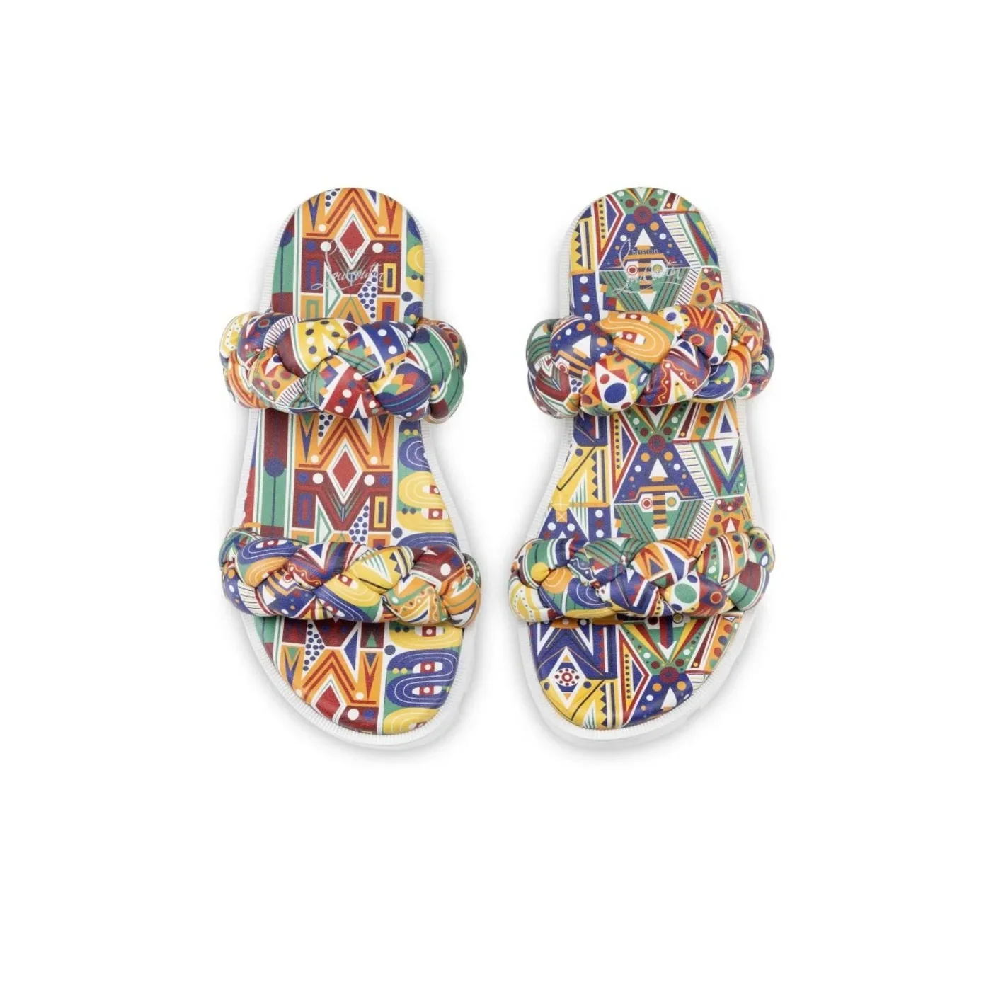 Christian Louboutin Just Brio Braid Multicolor Christian Louboutin Just Brio Braid Multicolor