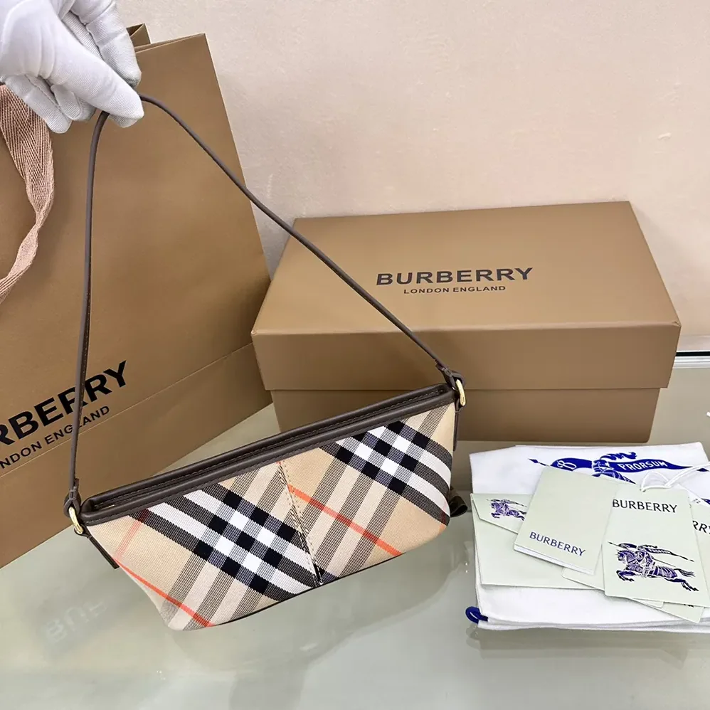Burberry Check Mini Bag for Women in Sandy