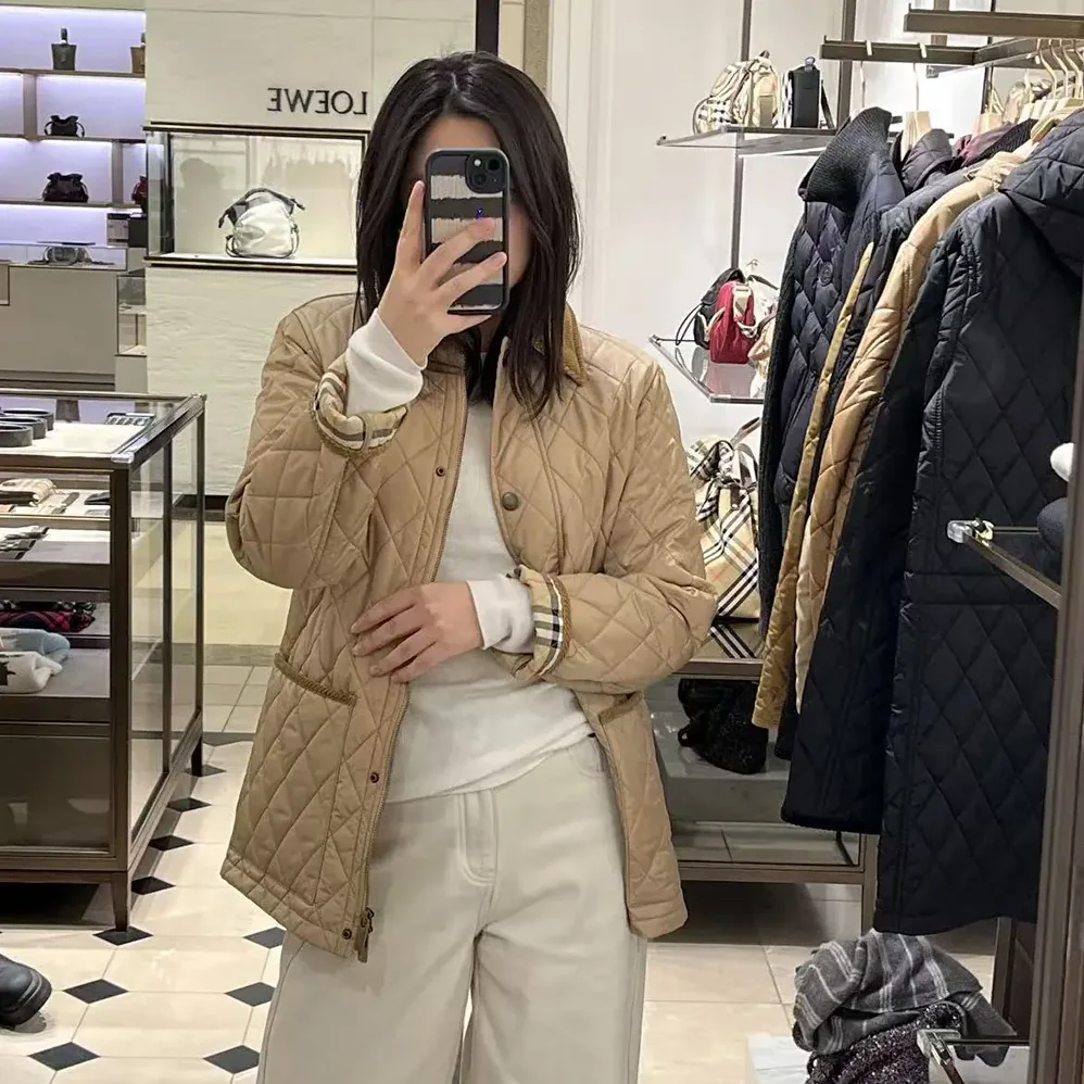 Burberry Quilted Nylon Barn Jacket for Women